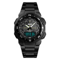 skmei 1370 new arrival men luxury sport stainless steel wrist watch OEM